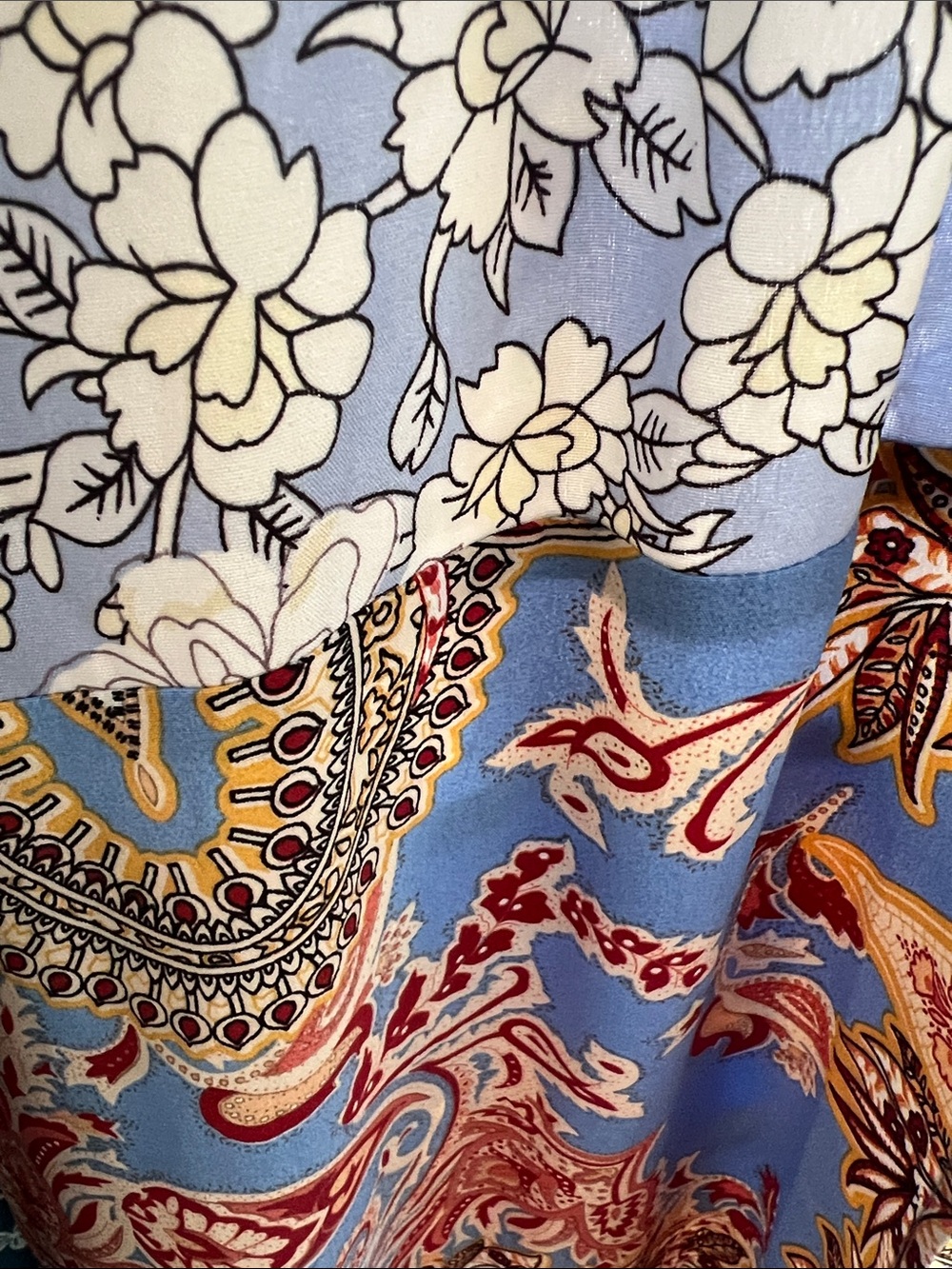 Boho Gigio Mixed media patterned duster S - Picture 4 of 6